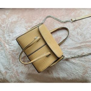Mini Beige ZARA Cross Body Bag